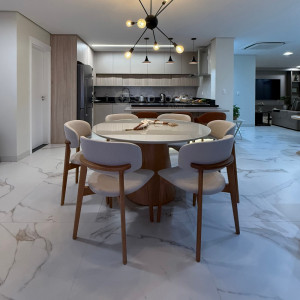 Conjunto Mesa Cone e Cadeira Monic Premium - São José Store - 