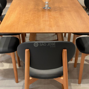Conjunto Mesa Milo e 8 Cadeiras Camboriú - 