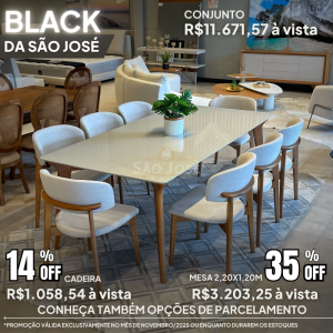Mesa de Jantar Orit - São José Store