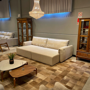 Sofá Retrátil Trento Enele 2,36m - 