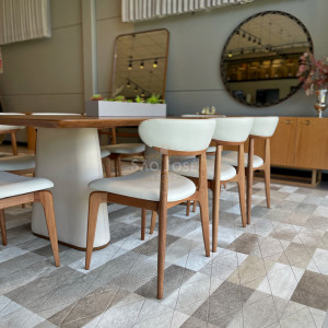 Conjunto Mesa Selma e Cadeira Thor - São José Store - 