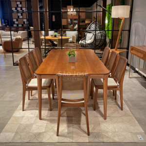 Conjunto Mesa Theo e Cadeira Unna Lee - São José Store - 