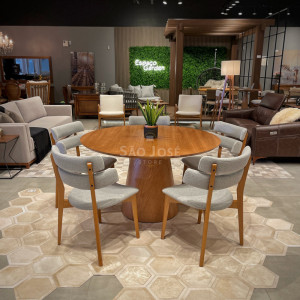 Conjunto Mesa Cone e Cadeira Bell - São José Store - 