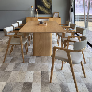 Conjunto Mesa Dune e 8 Cadeiras Arpa - São José Store - 