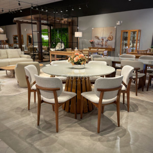 Conjunto Mesa Ducale e Cadeira Noa - São José Store - 