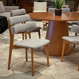 Conjunto Mesa Cone e Cadeira Bell - São José Store - 