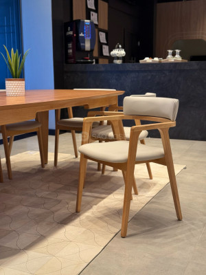 Conjunto Mesa Koto e Cadeira Arpa - São José Store - 