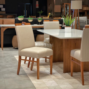Conjunto Mesa Duna e Cadeira Catânia - São José Store - 