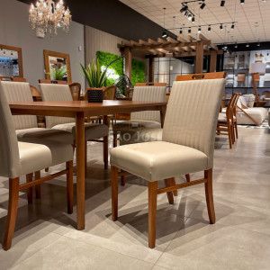 Conjunto Mesa Alki e Cadeira Catânia - São José Store - 