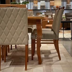 Conjunto Mesa Brasil e Cadeira Carpi - São José Store - 
