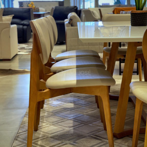 Conjunto Mesa Milo e Cadeira Dallas - São José Store - 