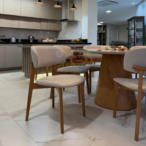 Conjunto Mesa Cone e Cadeira Monic Premium - São José Store - 