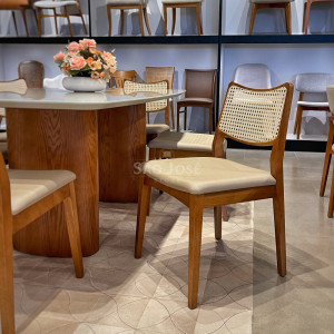 Conjunto Mesa Garda e Cadeira Arezzo - São José Store - 