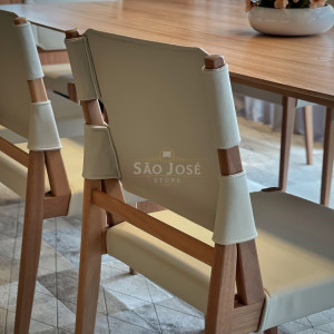 Conjunto Mesa Flow e Cadeira Holy - São José Store - 