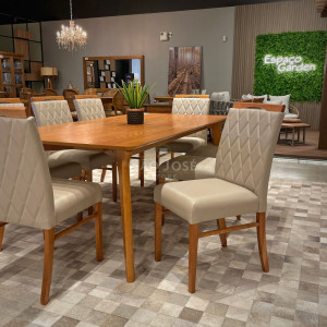 Conjunto Mesa Orit e Cadeira Carpi - São José Store - 