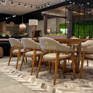 Conjunto Mesa Adele e Cadeira Pala - São José Store - 