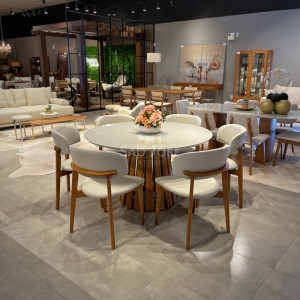 Conjunto Mesa Ducale e Cadeira Monic Premium - São José Store - 