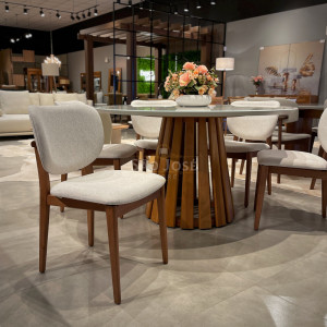 Conjunto Mesa Ducale e Cadeira Noa - São José Store - 