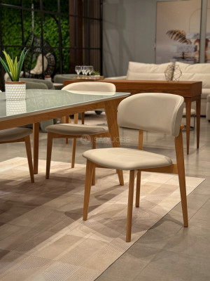 Mesa de Jantar Orit e Cadeira Monic Premium São José Store - 