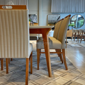 Conjunto Mesa Orit e Cadeira Catânia - São José Store - 