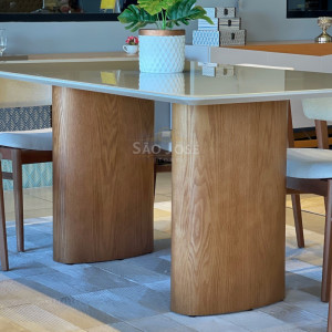 Conjunto Mesa Garda e 6 Cadeiras Fly - São José Store - 