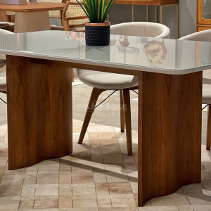 Conjunto Mesa Duna e Cadeira Sansi - São José Store - 