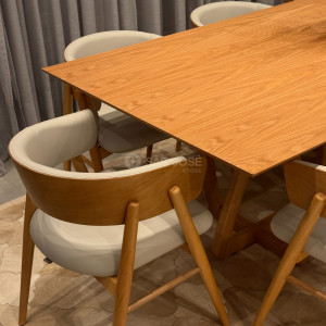 Conjunto Mesa Adele e 8 Cadeiras Padova - São José Store - 