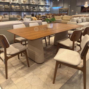 Conjunto Mesa Selma e Cadeira Megan - 
