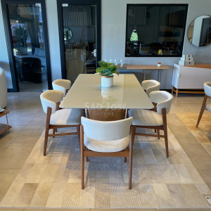 Conjunto Mesa Garda e Cadeira Fly - São José Store - 