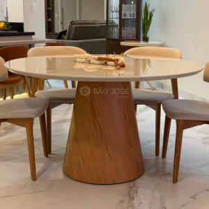 Conjunto Mesa Cone e Cadeira Monic Premium - São José Store - 