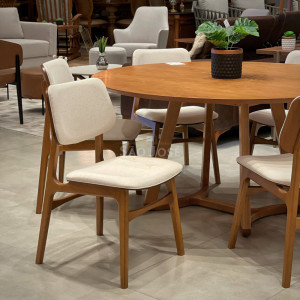 Conjunto Mesa Milo e Cadeira Megan - São José Store - 