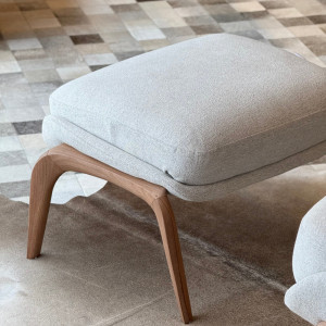 Poltrona Sabre Com Puff Century - 