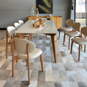 Conjunto Mesa Orit e 8 Cadeiras Camboriú - 