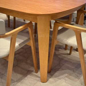 Conjunto Mesa Koto e 8 Cadeiras Arpa - São José Store - 