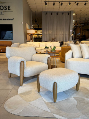 Poltrona e Puff Camaquã - São José Store