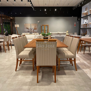 Conjunto Mesa Milo e Cadeira Catânia - São José Store - 