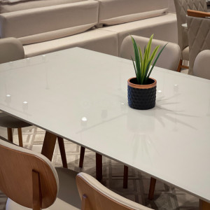 Mesa de Jantar Milo Vidro - São José Store - 