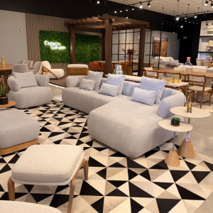 Sofá Dolce 3,00M Com Chaise