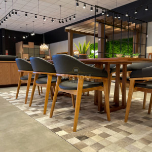 Conjunto Mesa Dora e Cadeira Pala - São José Store - 