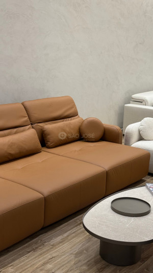 Sofá de Couro Buble - São José Store - 