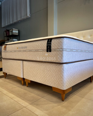 Conjunto Box e Colchão Luxury Gold - São José Store - 
