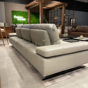 Sofá de Couro Concept - São José Store - 