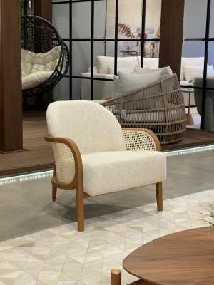 Poltrona Calida Tela Sextavada - São José Store