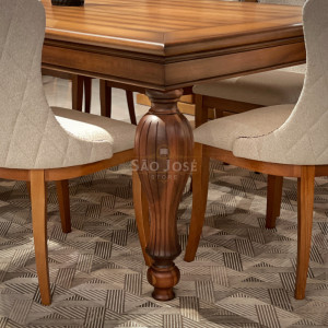 Conjunto Mesa Mary e Cadeira Estela - São José Store - 