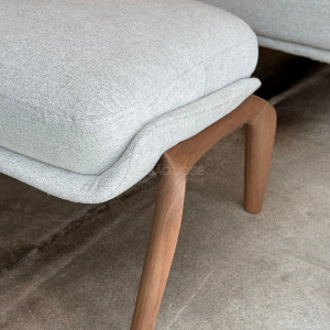 Poltrona Sabre Com Puff Century - 