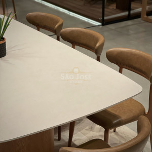 Conjunto Mesa Deva e Cadeira Thor - São José Store - 