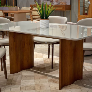 Conjunto Mesa Duna e Cadeira Monic - São José Store - 