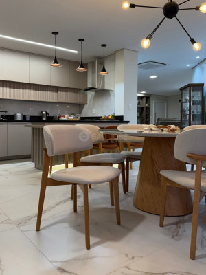 Conjunto Mesa Cone e Cadeira Monic Premium - São José Store - 