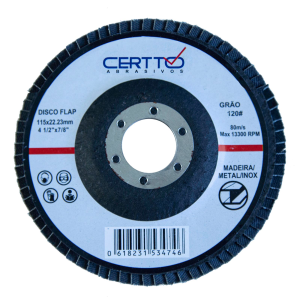 DISCO FLAP 4.1/2 G120 CERTTO ZIRC