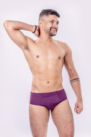 CUECA MICROFIBRA REBATIDA